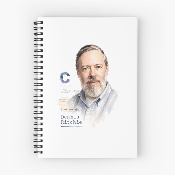 Artikelvorschau, Dennis Ritchie entworfen und verkauft von Sarcastic designs.