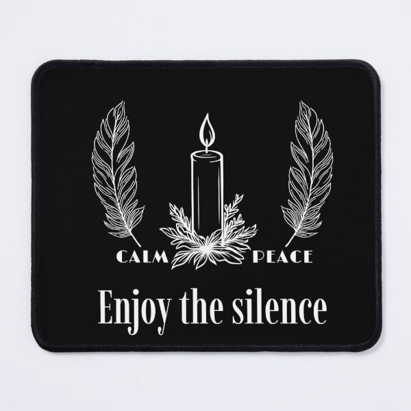 Item preview, Embrace the Quiet, enjoy the silence designed and sold by Umbrella urban.