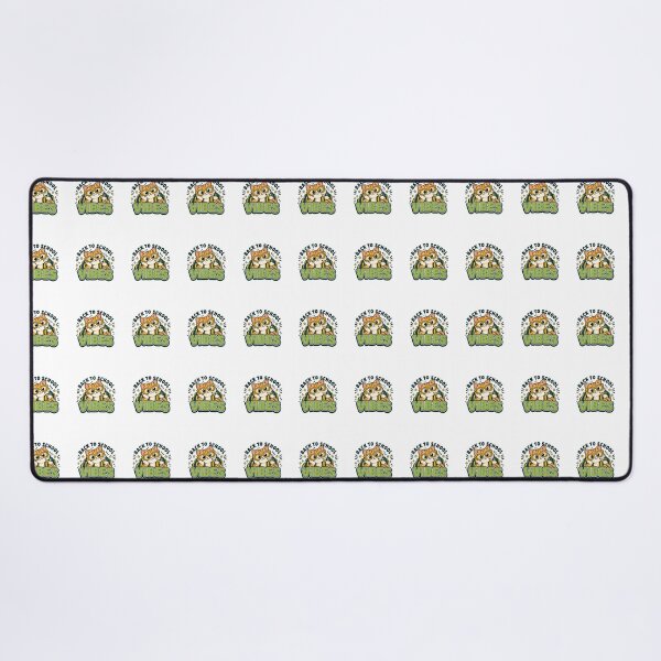 Item preview, Back to School Cute Cat with Glasses designed and sold by AchraffPrint.