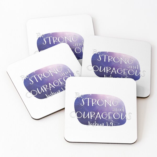 Item preview, Strong & Courageous designed and sold by PB&J Custom Designs.