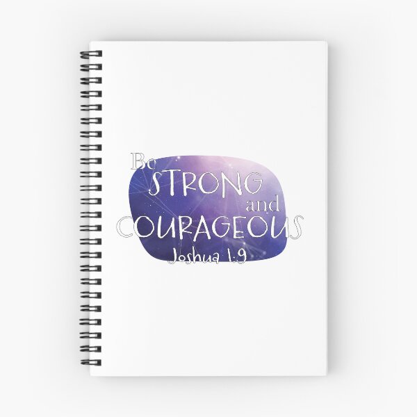 Item preview, Strong & Courageous designed and sold by PB&J Custom Designs.