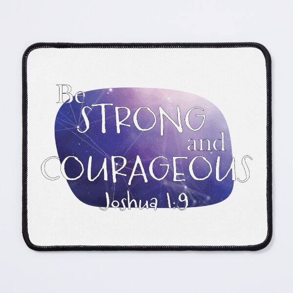 Item preview, Strong & Courageous designed and sold by PB&J Custom Designs.