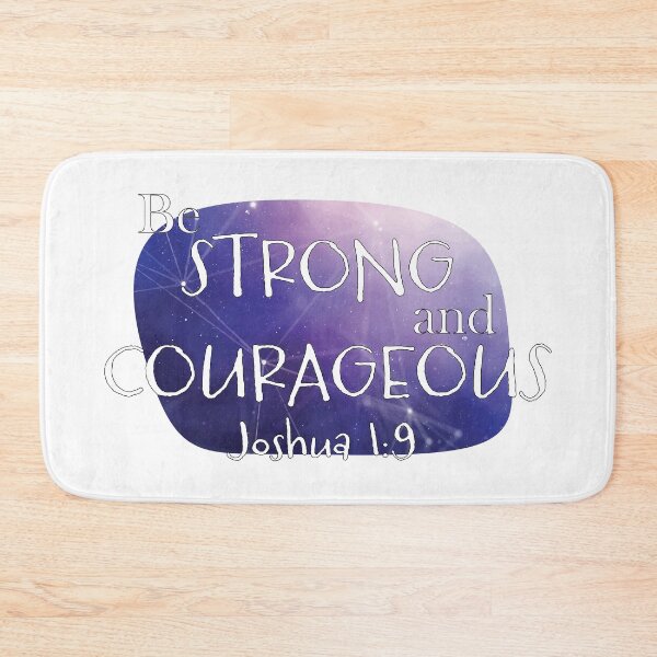 Item preview, Strong & Courageous designed and sold by PB&J Custom Designs.