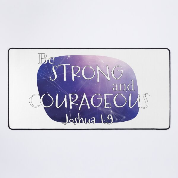 Item preview, Strong & Courageous designed and sold by PB&J Custom Designs.