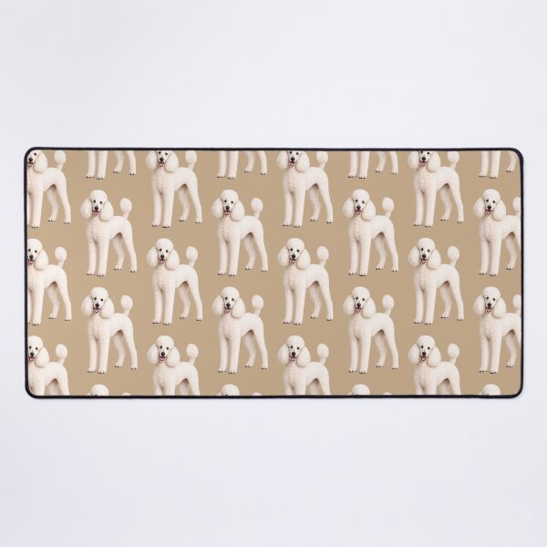 Item preview, Standard Poodle Dog White designed and sold by BackgroundND.