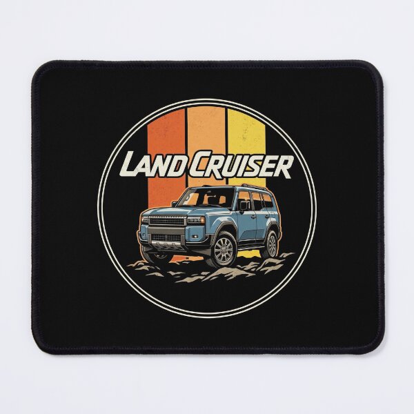 Item preview, Vintage Style Land Cruiser 250 Series Retro Sunset Blue designed and sold by Off-Road-Zone.