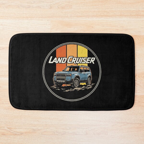 Item preview, Vintage Style Land Cruiser 250 Series Retro Sunset Blue designed and sold by Off-Road-Zone.