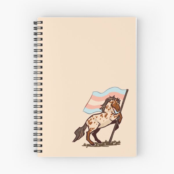 Item preview, Trans Pride Horse designed and sold by Peach-Moths.