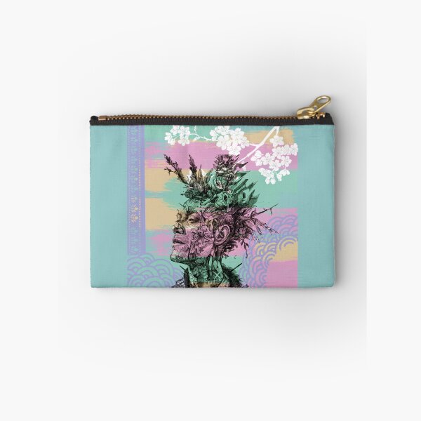 Item preview, Punk style portrait of a man in pink and green colors designed and sold by Tana&tanuc.
