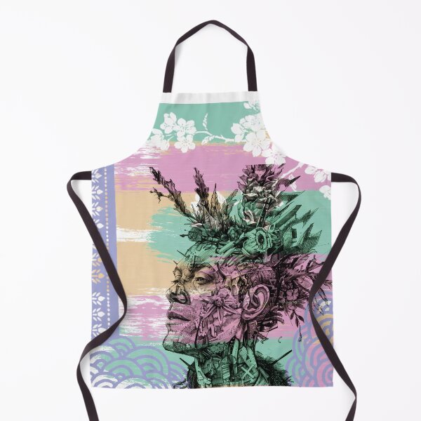 Item preview, Punk style portrait of a man in pink and green colors designed and sold by Tana&tanuc.