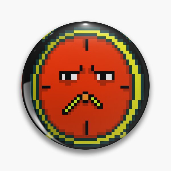 Item preview, Wake Up Grumpy Alarm Clock Retro Pixel Art designed and sold by RetroRlx.
