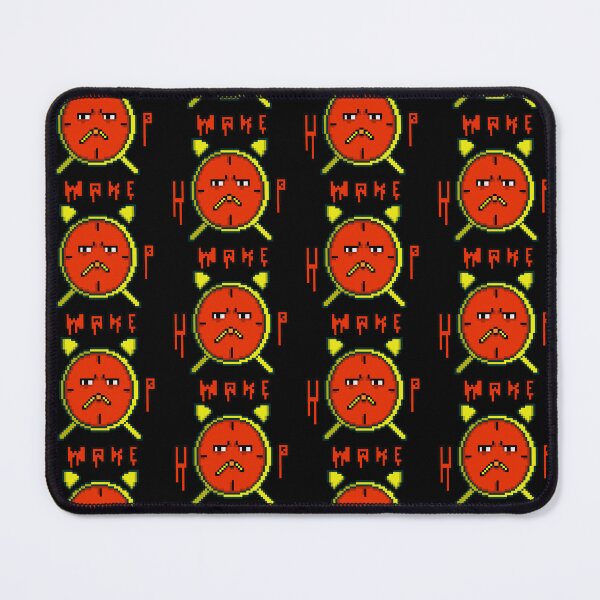Item preview, Wake Up Grumpy Alarm Clock Retro Pixel Art designed and sold by RetroRlx.