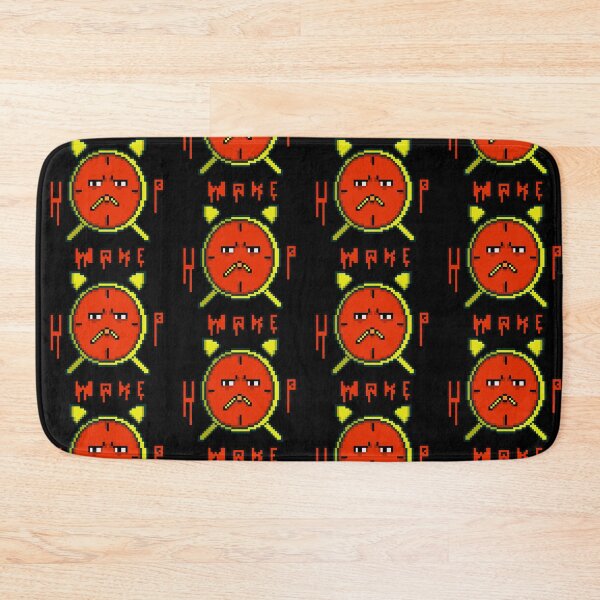 Item preview, Wake Up Grumpy Alarm Clock Retro Pixel Art designed and sold by RetroRlx.