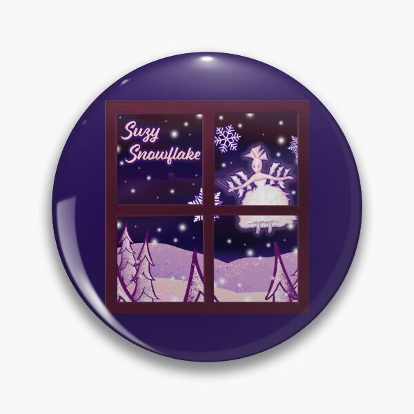 Item preview, Suzy Snowflake Purple Window designed and sold by Normbot2000.