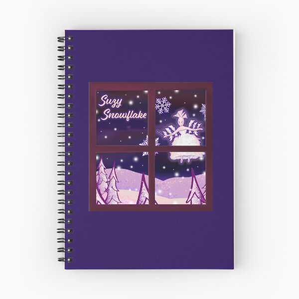 Item preview, Suzy Snowflake Purple Window designed and sold by Normbot2000.