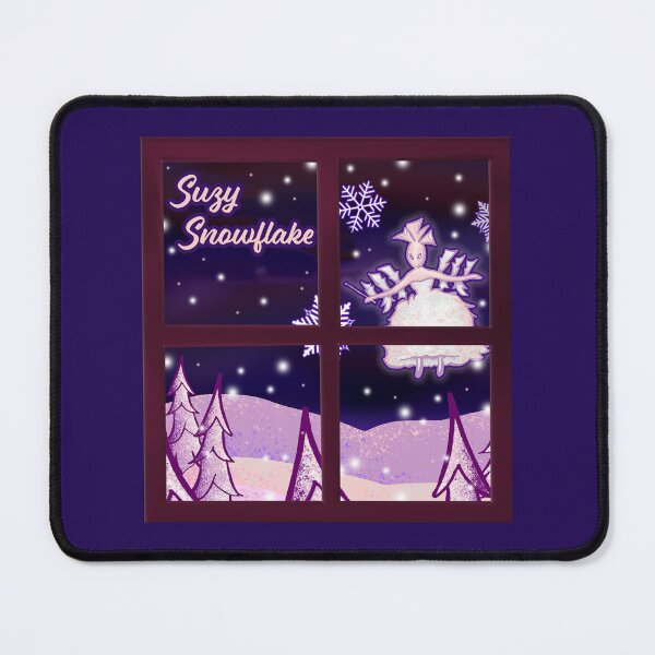 Item preview, Suzy Snowflake Purple Window designed and sold by Normbot2000.