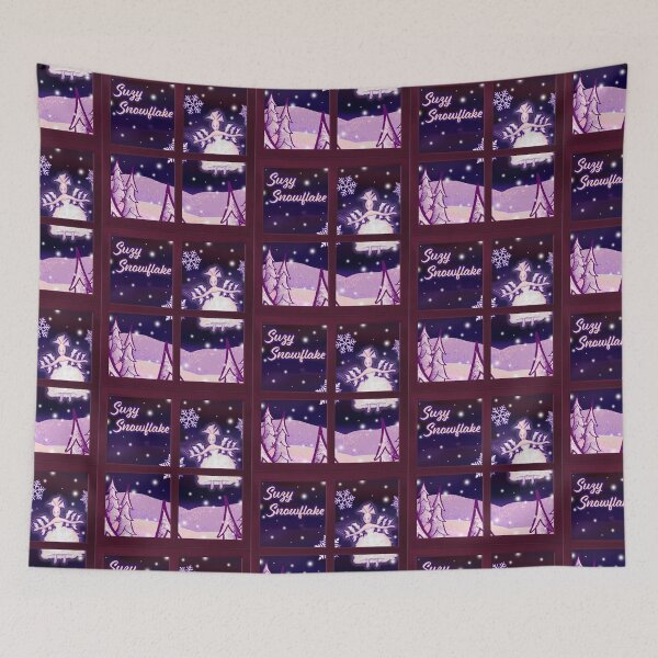 Item preview, Suzy Snowflake Purple Window designed and sold by Normbot2000.