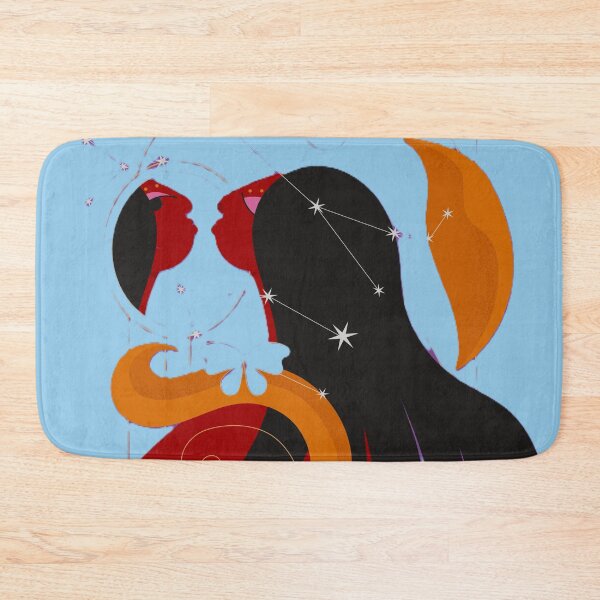 Item preview, Gemini Twins Zodiac Constellation Art – Astrology Star Sign Illustration designed and sold by BuckaBaby.