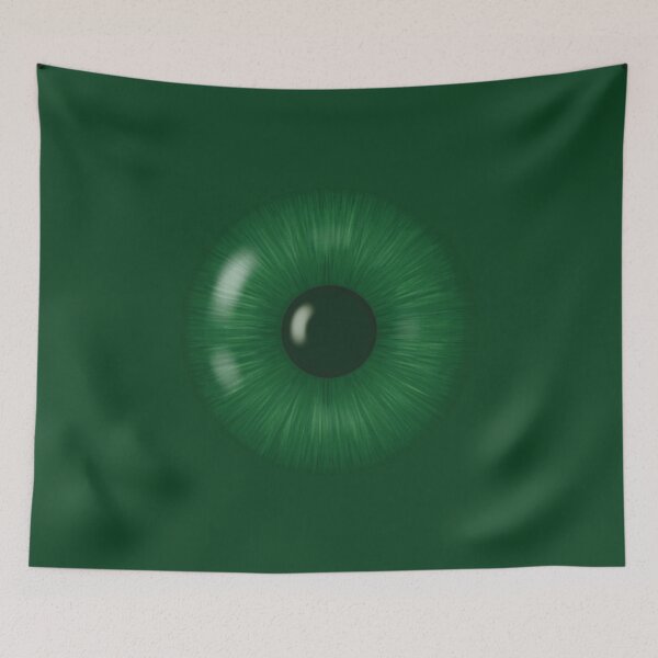 Item preview, Dark green eye that attracts attention designed and sold by Cherevan.