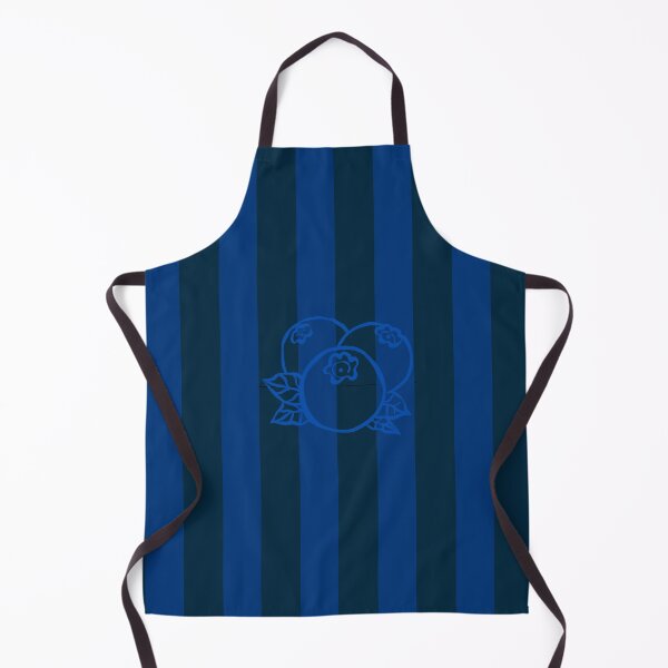 Item preview, Midnight Blueberry Blues: Minimalist Line Art on Dark Blue Stripes designed and sold by NOUURRRR.