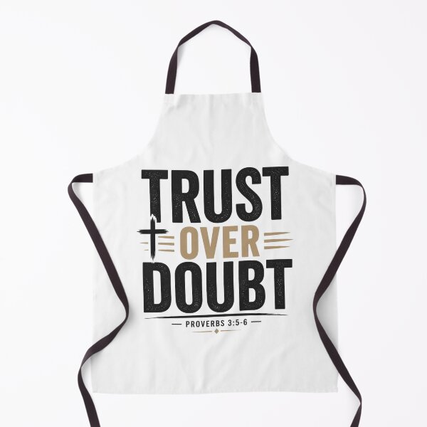 Item preview, Trust Over Doubt Christian Faith T-Shirt designed and sold by Illustrated Faith.