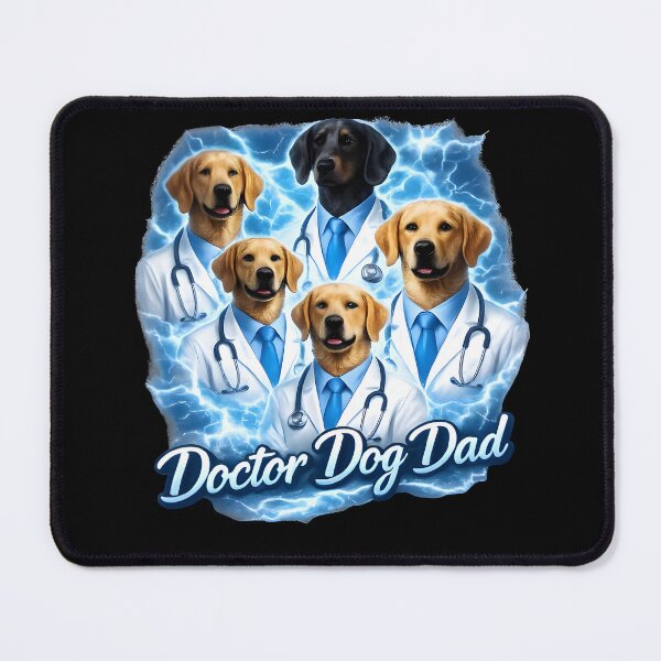 Item preview, Doctor Dog Dad | Labrador Dog Gift | Funny Medical Shirt designed and sold by PixelForge11.