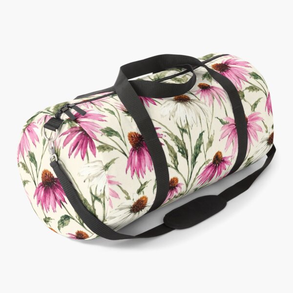 Item preview, Echinacea Coneflower Prairie Watercolor Seamless Pattern designed and sold by Inkworksbyshery.