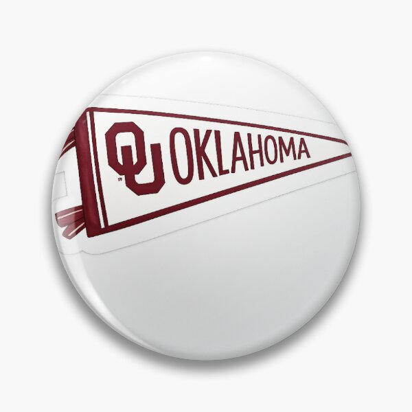 Item preview, Oklahoma Pennant Sticker designed and sold by KMW-Designs.