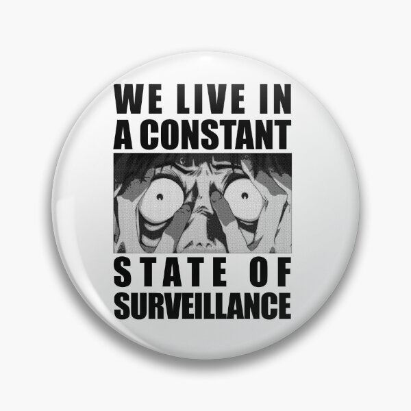 Item preview, we live in a constant state of surveillance (antifa) designed and sold by remerasnerdas.