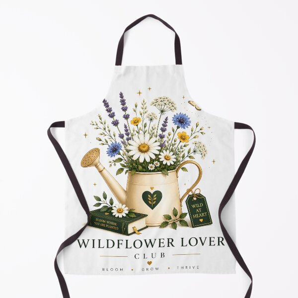 Item preview, Wildflower Lover Club | Cottage Garden Flowers | Botanical Gardening Gift | Nature Lover T-Shirt & Sticker designed and sold by Digital Culture Studio.