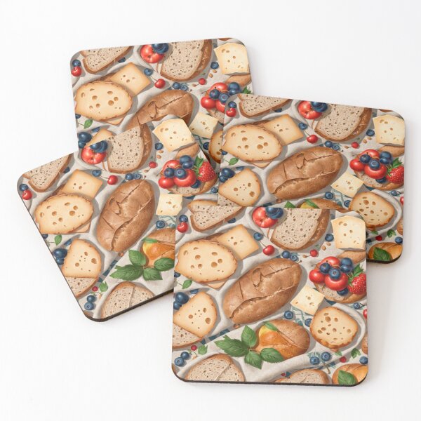 Item preview, Rustic Bakery Fresh Bread and Berries designed and sold by Soul Path.