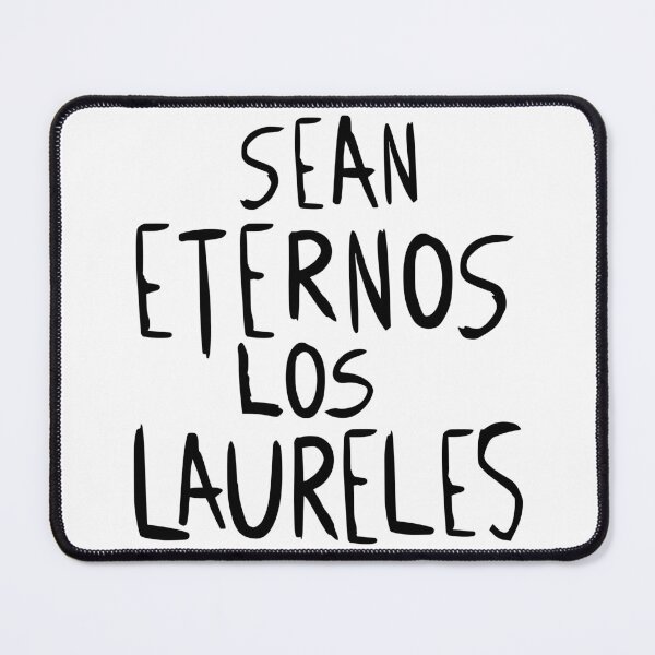 Item preview, SEAN ETERNOS LOS LAURELES (sheet sign) Black designed and sold by frikybomb.