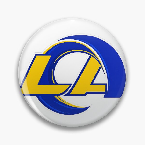 Item preview, Los Angeles Rams NFL Logo Mascot Classic designed and sold by Luke Foran Sports Art.