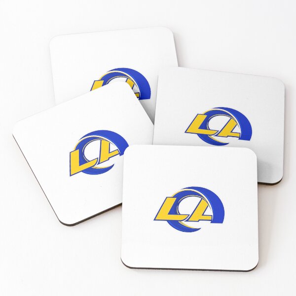 Item preview, Los Angeles Rams NFL Logo Mascot Classic designed and sold by Luke Foran Sports Art.