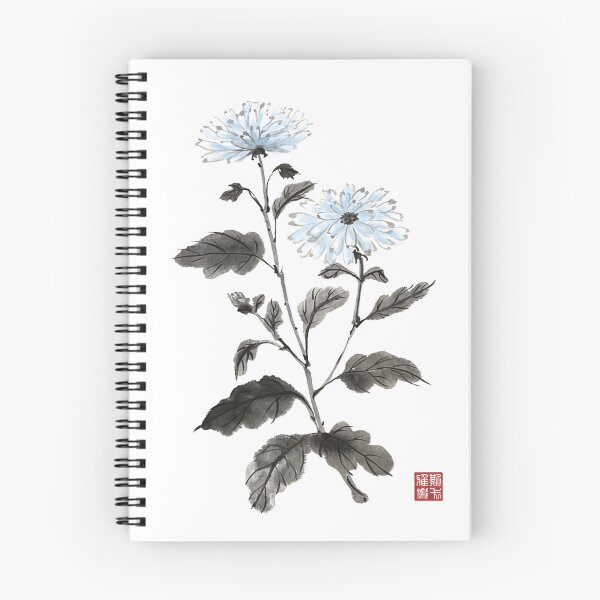 Item preview, Chrysanthemum Ink Painting designed and sold by Skayana.