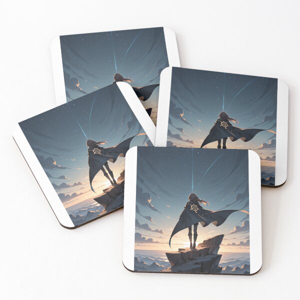 Item preview, Digital Art - Stylized Female Character, Contemplative and Dreamlike Atmosphere designed and sold by AnimeShin.