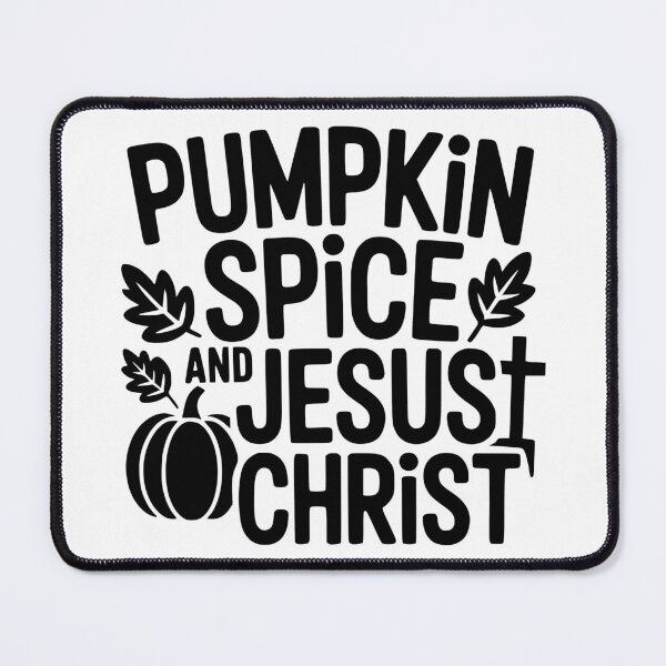 Item preview, Pumpkin Spice and Jesus Christ designed and sold by theartfulaspie.
