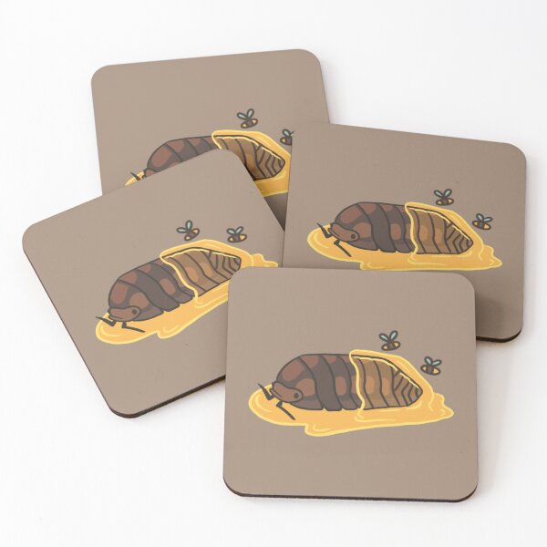 Item preview, Isopod - Cubaris sp. Cute Honey Tiger designed and sold by Risky Beetle.