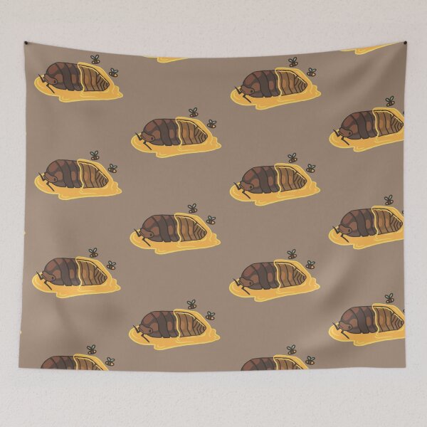 Item preview, Isopod - Cubaris sp. Cute Honey Tiger designed and sold by Risky Beetle.