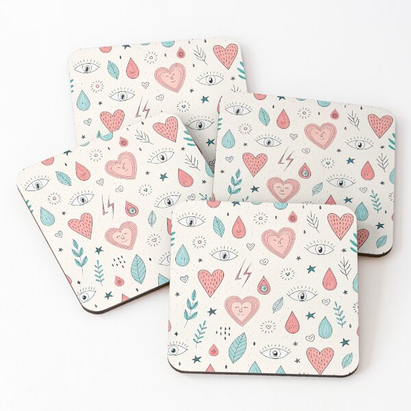 Item preview, Happy Heart and All Seeing Eye Doodles designed and sold by Soul Path.