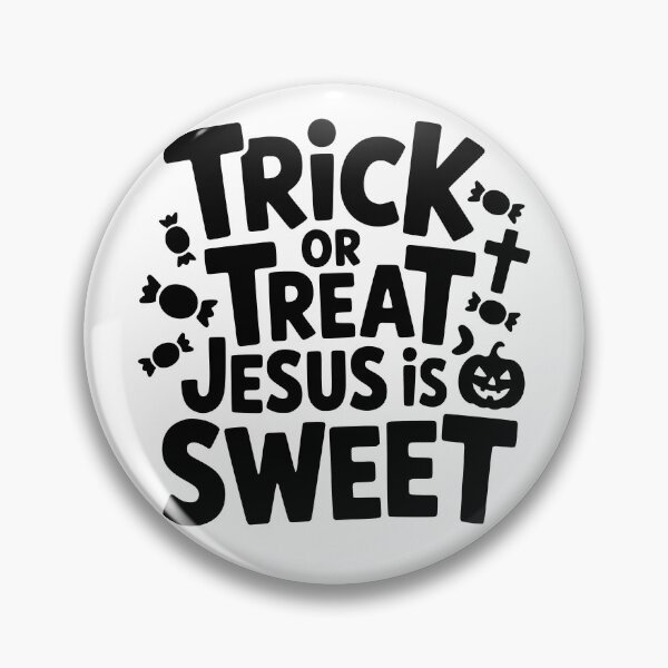 Item preview, Trick or Treat, Jesus Is Sweet designed and sold by theartfulaspie.