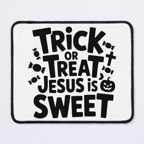 Item preview, Trick or Treat, Jesus Is Sweet designed and sold by theartfulaspie.