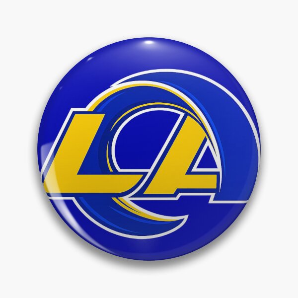 Item preview, Los Angeles Rams NFL Logo Mascot Classic designed and sold by Luke Foran Sports Art.