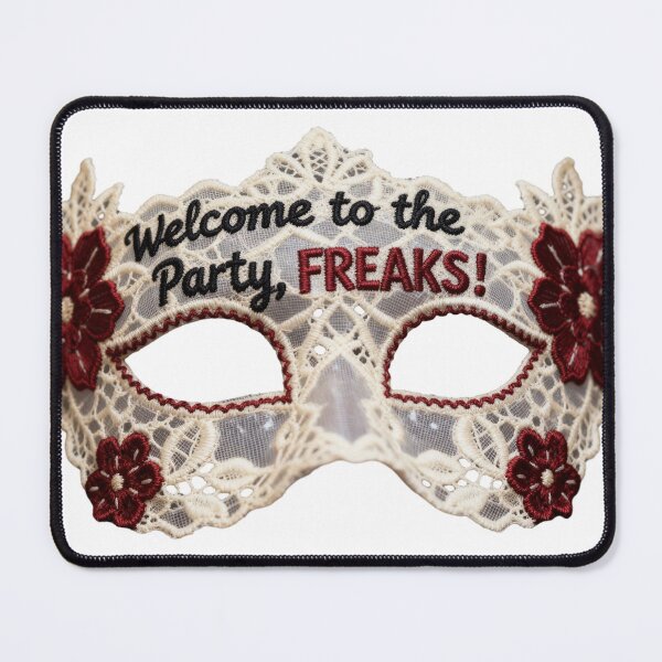 Item preview, Lacey Facey - Masquerade | Marde Gras Mask Graphic designed and sold by monolithstudio.
