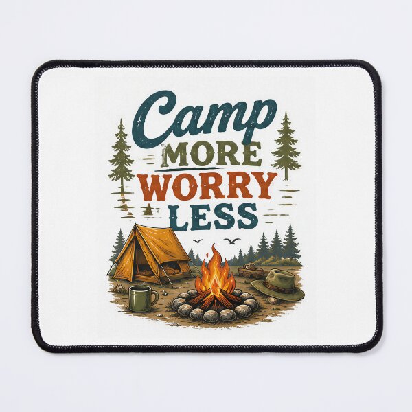 Item preview, Monarch Camper - Camp More, Worry Less (#0304C009) designed and sold by SarVonne Serenity Moments.