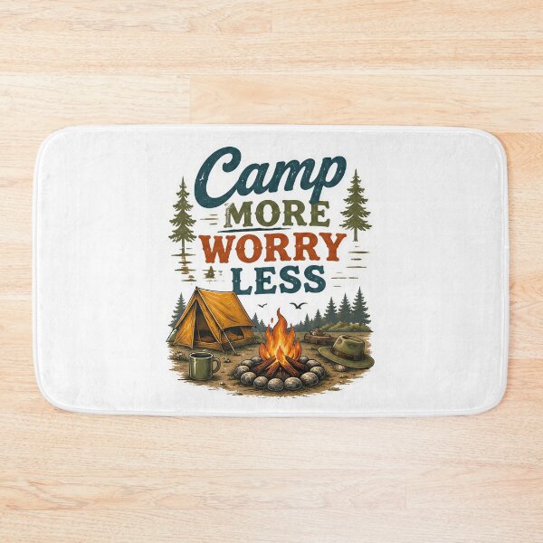 Item preview, Monarch Camper - Camp More, Worry Less (#0304C009) designed and sold by SarVonne Serenity Moments.