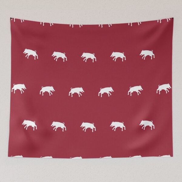 Item preview, White Razorback designed and sold by HalamoDesigns.