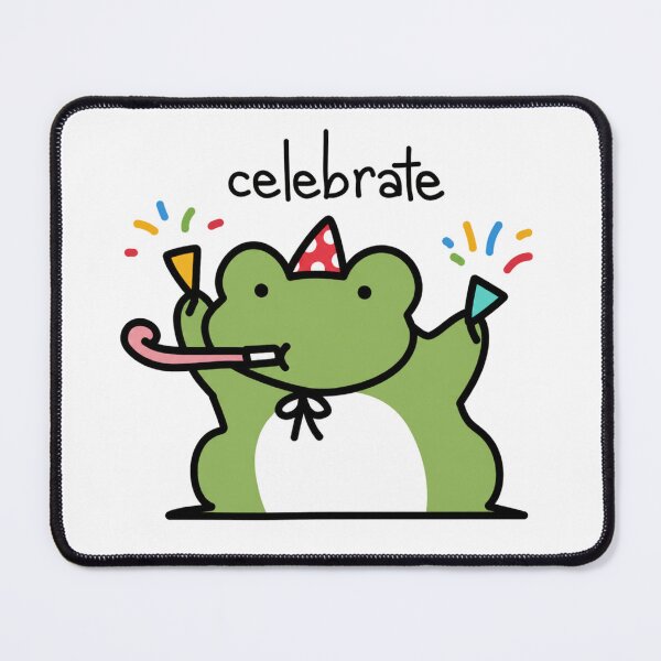 Item preview, Celebrate Kawaii Frog designed and sold by FrogNotDog.
