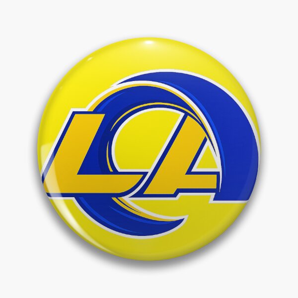 Item preview, Los Angeles Rams NFL Logo Mascot Classic designed and sold by Luke Foran Sports Art.