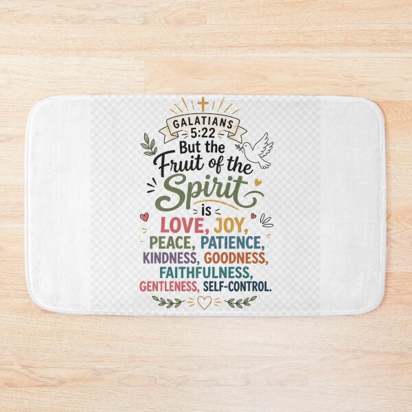 Item preview, Galatians 5:22 Fruit of the Spirit Minimalist Christian Bible Verse SVG PNG Design designed and sold by Fabrifrank.